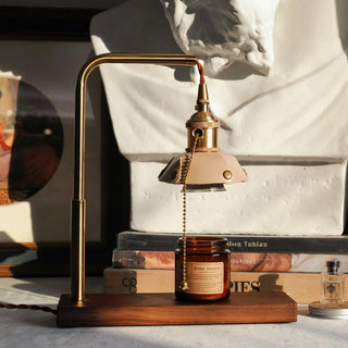 Clark Lampe de Table en Bois Moderne