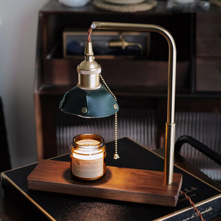 Clark Lampe de Table en Bois Moderne