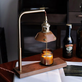 Clark Lampe de Table en Bois Moderne