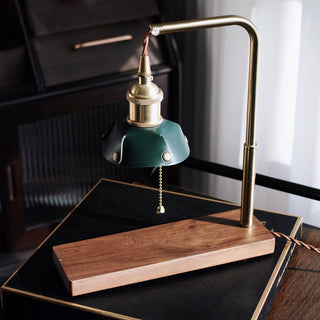 Clark Lampe de Table en Bois Moderne