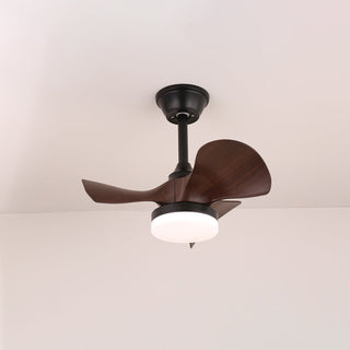 Plafonnier Ventilateur Neriah Moderne en Bois