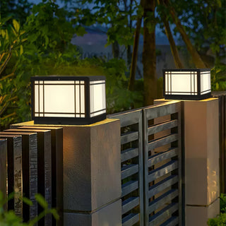 Harrison Lampe Solaire Cube Classique Premium Extérieure
