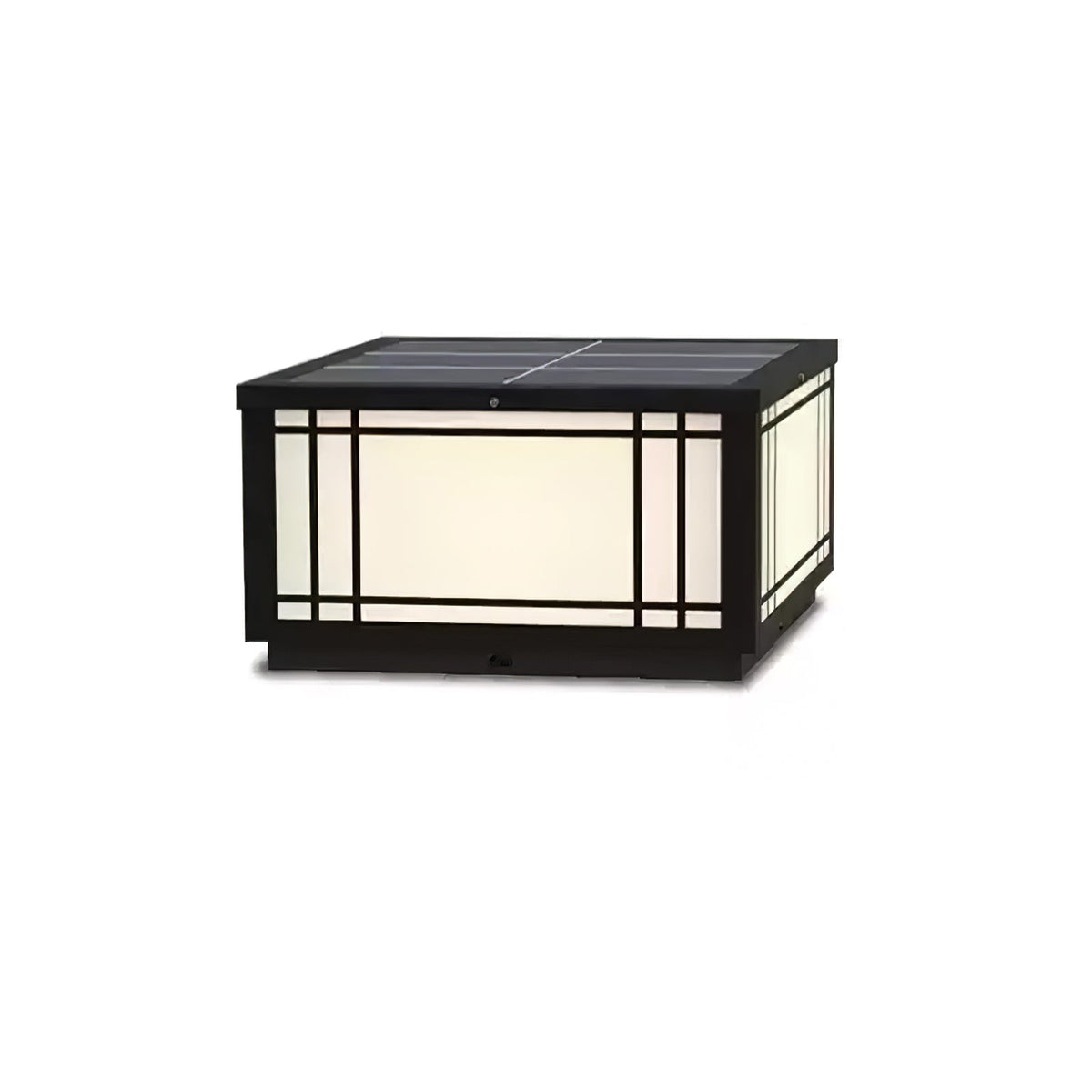 Harrison Lampe Solaire Cube Classique Premium Extérieure