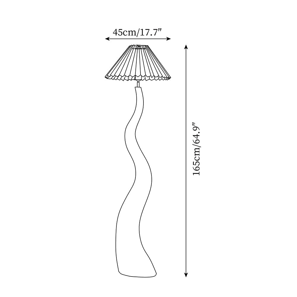 Serpent Lampadaire