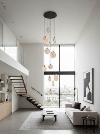 Harvest Alabaster Pendant Lamp-Neutral Decor