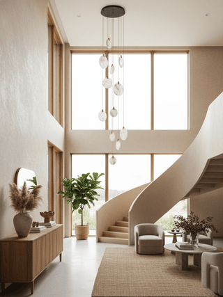 Harvest Alabaster Pendant Lamp-Neutral Decor