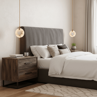 Harvest Alabaster Pendant Lamp-Neutral Decor