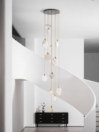 Harvest Alabaster Pendant Lamp-Neutral Decor