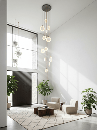 Harvest Alabaster Pendant Lamp-Neutral Decor