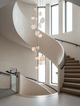 Harvest Alabaster Pendant Lamp-Neutral Decor