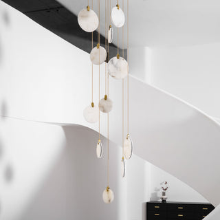 Harvest Alabaster Pendant Lamp-Neutral Decor