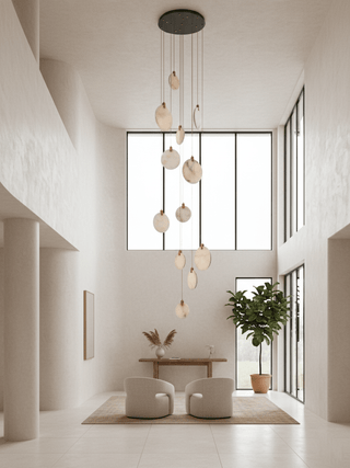 Harvest Alabaster Pendant Lamp-Neutral Decor