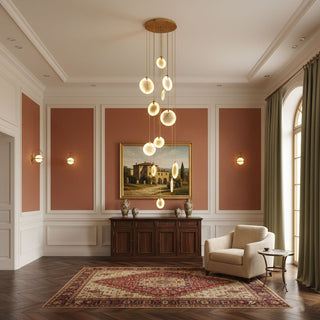 Harvest Alabaster Pendant Lamp-Neutral Decor