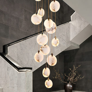 Harvest Alabaster Pendant Lamp-Neutral Decor