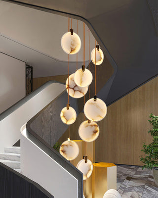 Harvest Alabaster Pendant Lamp-Neutral Decor