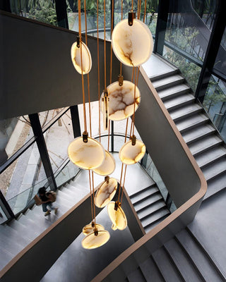 Harvest Alabaster Pendant Lamp-Neutral Decor