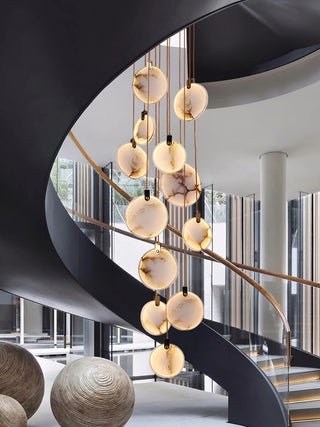 Harvest Alabaster Pendant Lamp-Neutral Decor