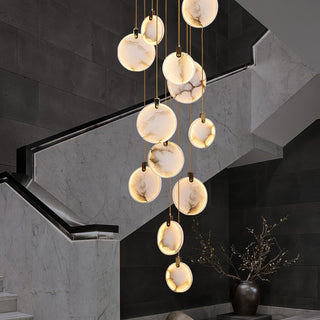 Harvest Alabaster Pendant Lamp-Neutral Decor