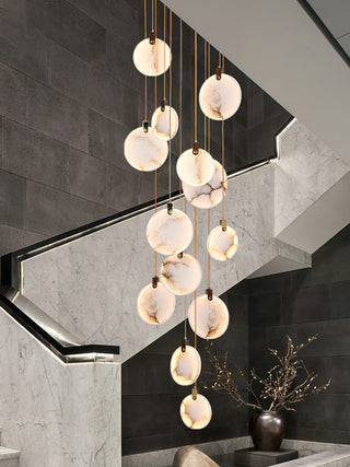 Harvest Alabaster Pendant Lamp-Neutral Decor
