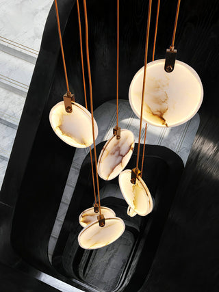Harvest Alabaster Pendant Lamp-Neutral Decor