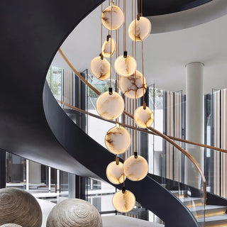 Harvest Alabaster Pendant Lamp-Neutral Decor