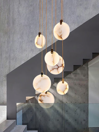 Harvest Alabaster Pendant Lamp-Neutral Decor
