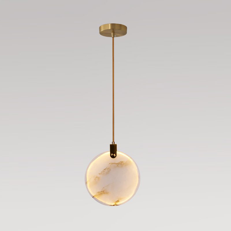 Harvest Alabaster Pendant Lamp-Neutral Decor