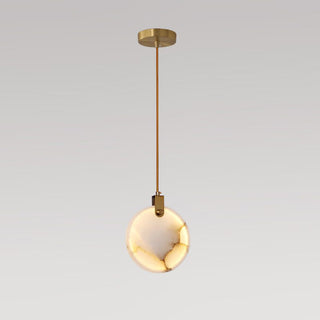 Harvest Alabaster Pendant Lamp-Neutral Decor
