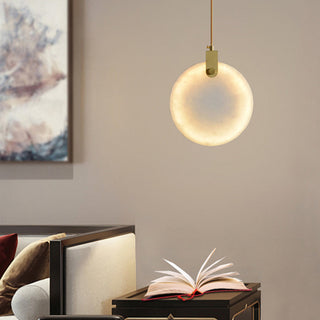 Harvest Alabaster Pendant Lamp-Neutral Decor