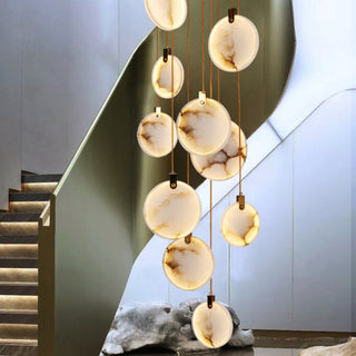 Harvest Alabaster Pendant Lamp-Neutral Decor