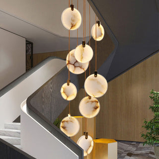 Harvest Alabaster Pendant Lamp-Neutral Decor
