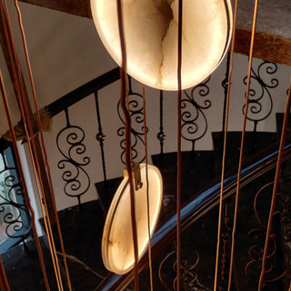 Harvest Alabaster Pendant Lamp-Neutral Decor