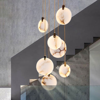 Harvest Alabaster Pendant Lamp-Neutral Decor