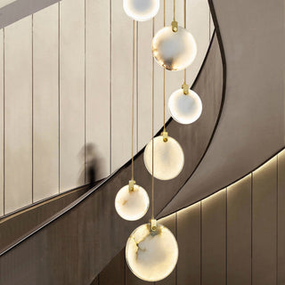 Harvest Alabaster Pendant Lamp-Neutral Decor