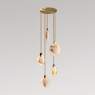Harvest Alabaster Pendant Lamp-Neutral Decor