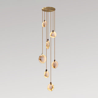Harvest Alabaster Pendant Lamp-Neutral Decor