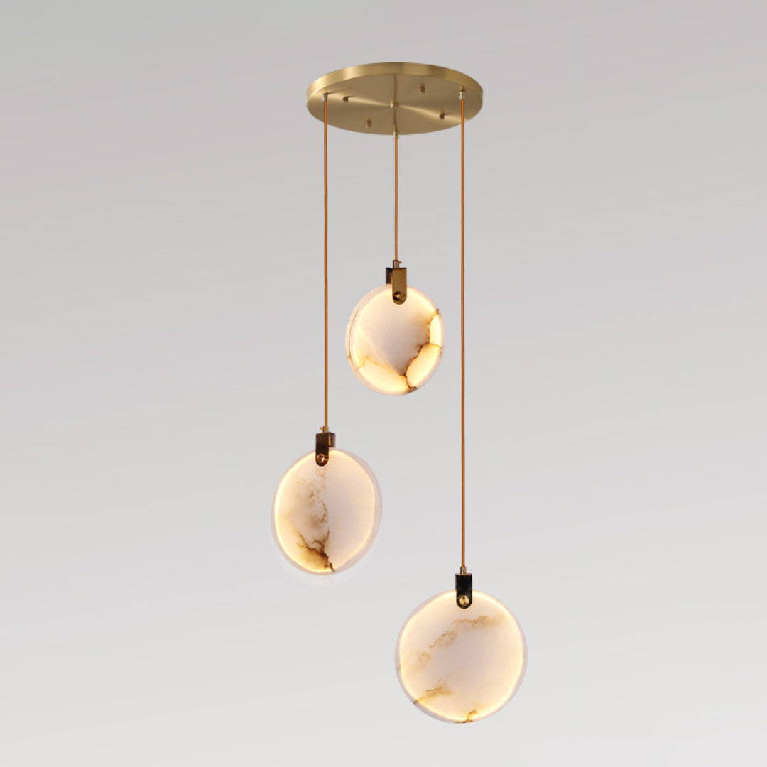 Harvest Alabaster Pendant Lamp-Neutral Decor