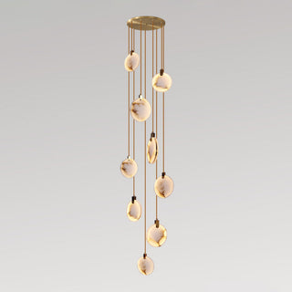Harvest Alabaster Pendant Lamp-Neutral Decor