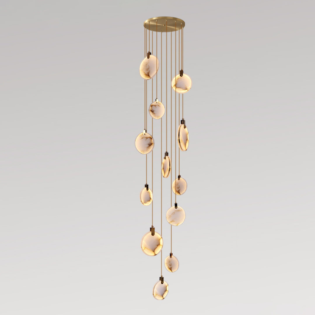 Harvest Alabaster Pendant Lamp-Neutral Decor