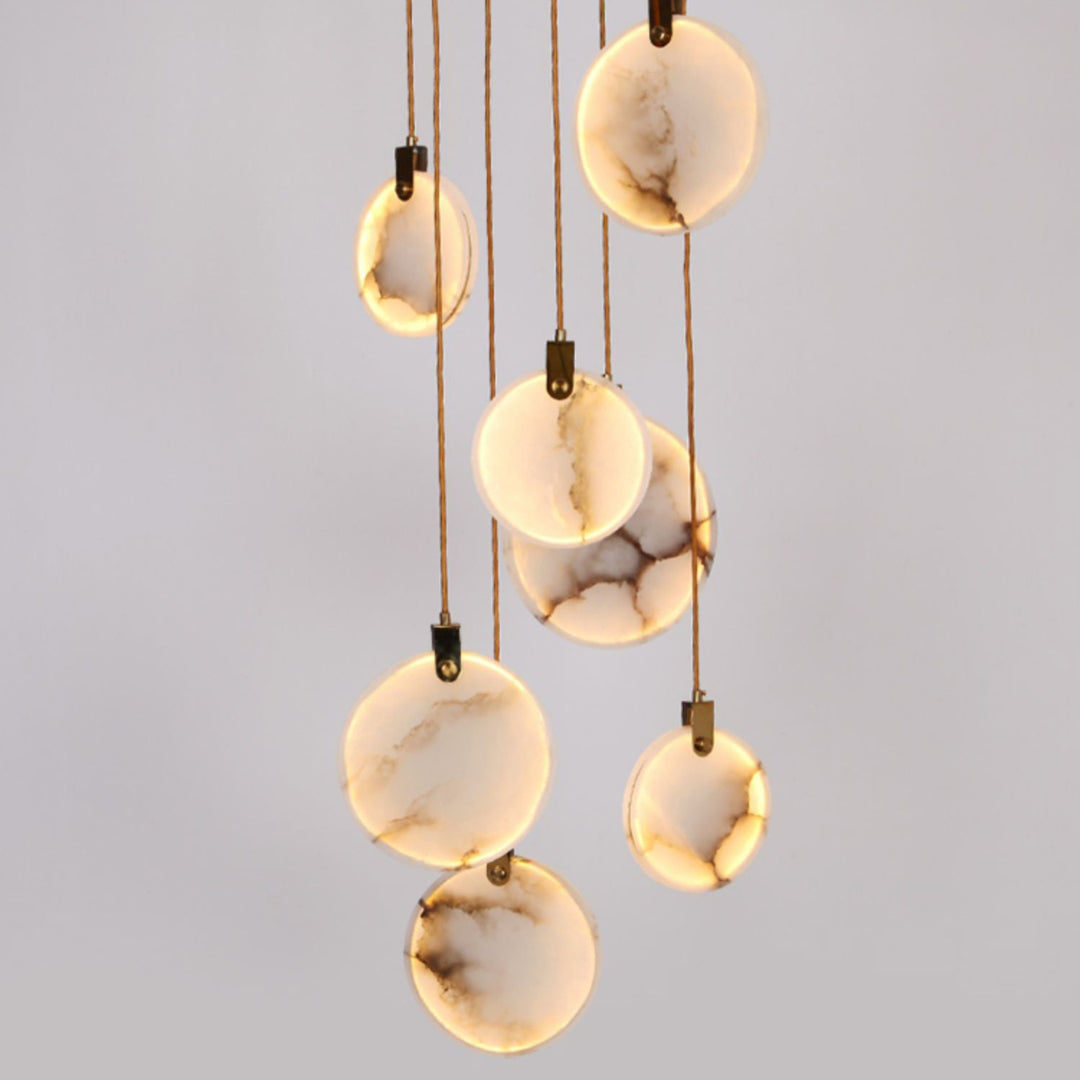 Harvest Alabaster Pendant Lamp-Neutral Decor