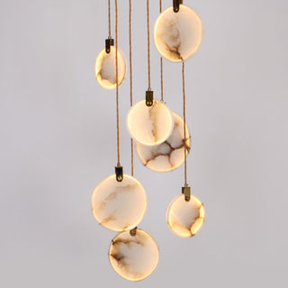 Harvest Alabaster Pendant Lamp-Neutral Decor