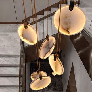 Harvest Alabaster Pendant Lamp-Neutral Decor
