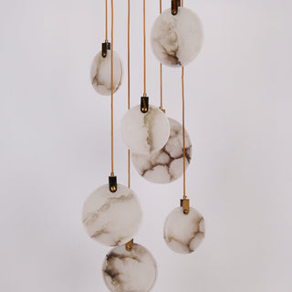 Harvest Alabaster Pendant Lamp-Neutral Decor