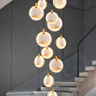 Harvest Alabaster Pendant Lamp-Neutral Decor