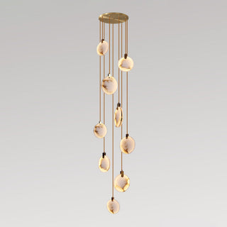 Harvest Alabaster Pendant Lamp-Neutral Decor