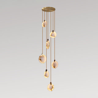 Harvest Alabaster Pendant Lamp-Neutral Decor