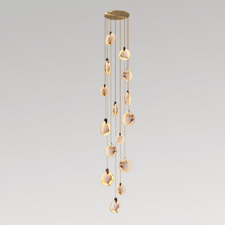 Harvest Alabaster Pendant Lamp-Neutral Decor