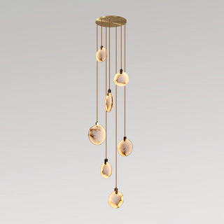 Harvest Alabaster Pendant Lamp-Neutral Decor
