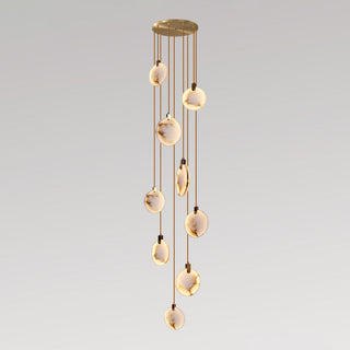Harvest Alabaster Pendant Lamp-Neutral Decor
