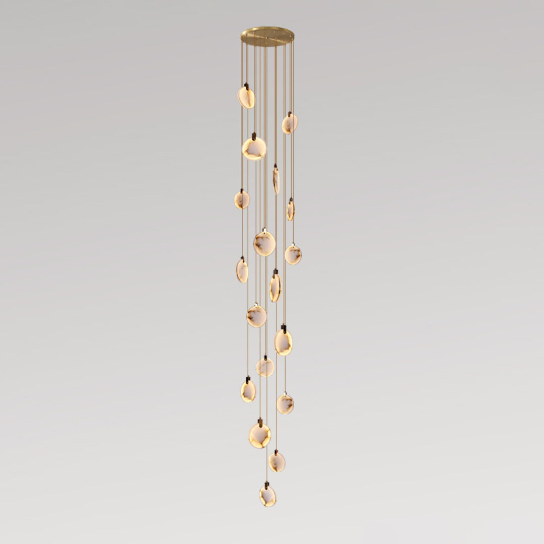 Harvest Alabaster Pendant Lamp-Neutral Decor